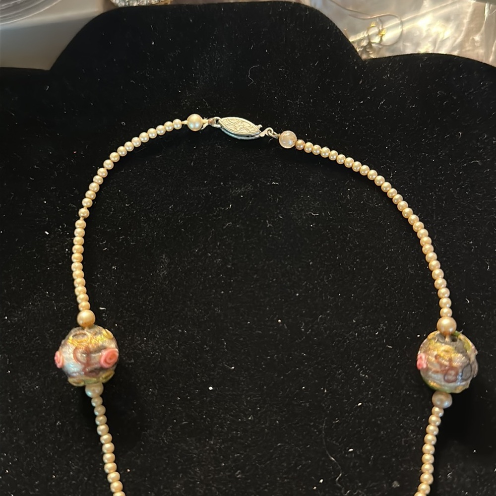 NFS RESERVE FOR TRADE Antique Venetian wedding cake beads three of them - Picture 17 of 17